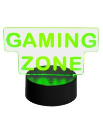Mecharite 3d Led Lamp Gaming Zone 