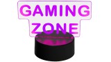 Mecharite 3d Led Lamp Gaming Zone