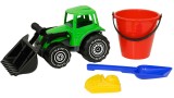  Plasto Tractor And Sand Toys 4 Parts (1514000)