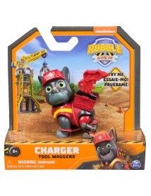 Paw Patrol Rubble & Crew Charger Tool Waggers Action Pup (20148303) 