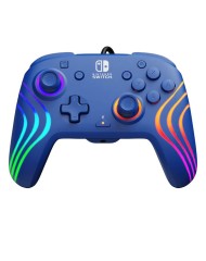 Pdp Afterglow Wave Wired Controller Blue