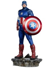 Ironstudios Marvel The Infinity Saga Bds 1 10 Art Scale Captain America 23 CM
