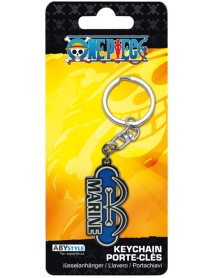 One Piece Marine Keychains X4 