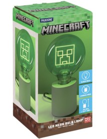Minecraft Creeper Led Neon Bulb Lamp 