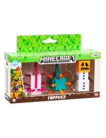 Minecraft 3d Toppeez 3 Pack Random Mnc10000 