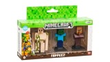 Figurina Joc Minecraft 3d Toppeez 3 Pack Random Mnc10000