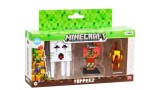 Figurina Joc Minecraft 3d Toppeez 3 Pack Random Mnc10000