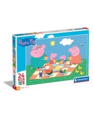 Clementoni Puzzle Maxi, Peppa Pig, 24 Pcs (I-24028)