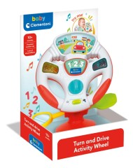 Clementoni Turn And Drive Activity Wheel (I-17929)