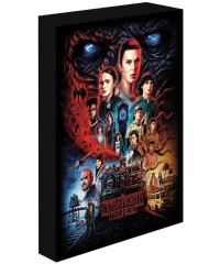 Light Up Canvas Stranger Things 30x40
