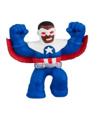 Marvel Heroes Of Goo Jit Zu Minis Captain America-sam Wilson (gjm00100)