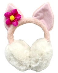 Tinka Plush Earmuffs Flower (8-800417)
