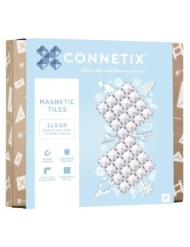 Connetix Base Plate Clear 2 Pieces (ct-C-00002-bp) 