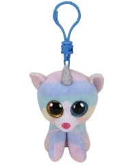 Ty Beanie Boos Clip Heather Cat 8.5cm