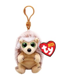 Ty Beanie Bellies Clip Bumper The Tan Hedgehog 8.5cm (1607-43114) 