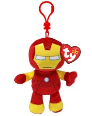 imagineTy Beanie Babies Marvel Keyring Iron Man 8.5cm ...