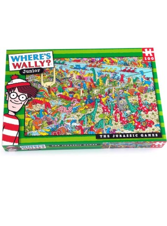 University Games Where's Wally Jurassic 100pc (710-5965)