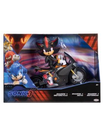 Sonic 3 Movie 5 Shadow Figure With Motorcycle (424064) 