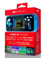 My Arcade Console Retro Gamer Black/azul 220 Games