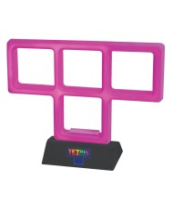 Tetris Purple Neon Light Purple 21cm X 14cm