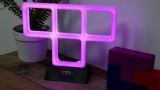 Tetris Purple Neon Light Purple 21cm X 14cm