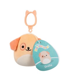 Squishmallows Clip On Drella Dog 9 Cm 