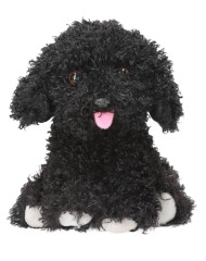 Topmodel Plush Dog Black 16 Cm