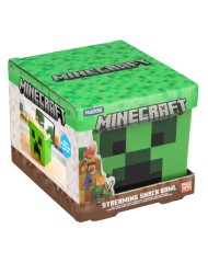 Minecraft Creeper Streaming Snack Bowl