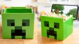 Minecraft Creeper Streaming Snack Bowl