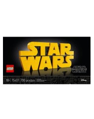 Lego Star Warstm Brick-built Star Wars Logo (75407)