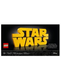 Lego Star Warstm Brick-built Star Wars Logo (75407) 