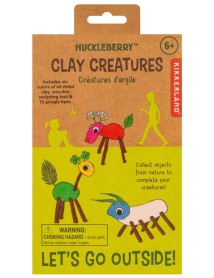 Kikkerland Huckleberry Clay Creatures (hb50-f) 