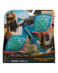 Dragons Movie Viking&dragon-deadly Nadder & Astrid (6074005)