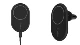 Belkin 10w Magnetic Wireless Car Vent Mount + Car Charger, No Cla
