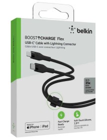 Belkin Boost Charge Usb-c To Ltg_silicone 1m Black 