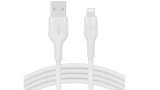 Belkin Boost Charge Usb-a To Ltg-silicone 3m White