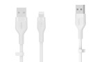 Belkin Boost Charge Usb-a To Ltg-silicone 3m White