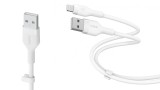 Belkin Boost Charge Usb-a To Ltg-silicone 3m White