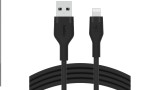 Belkin Boost Charge Usb-a To Ltg-silicone 1m Black
