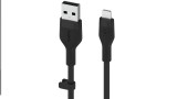 Belkin Boost Charge Usb-a To Ltg-silicone 1m Black