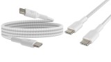 Belkin Boost Charge Usb-c To Usb-c Cable_braided 1m White