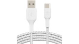 Belkin Boost Charge Usb-a To Usb-c Cable_braided 2m White