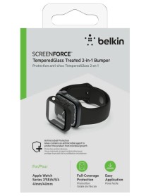 Belkin Screen-ce Temperedcurve 2in1 Screen Protector Series 4-9/se Black 