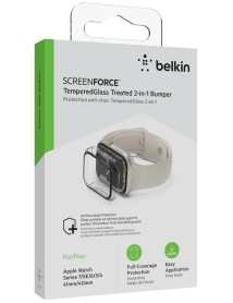 Belkin Screenforce Temperedcurve 2in1 360 Anti-microbial Series 7/se/6/5/4 Clear 