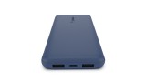 Belkin 10k Power Bank Usb-c 15w Dual Usb-a 15cm Usb-a To Usb-c Blue