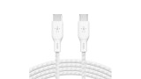Belkin Braided Usb-c 2.0 100w Cable 3m White