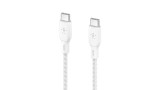 Belkin Braided Usb-c 2.0 100w Cable 3m White