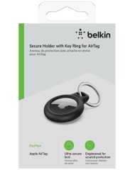 Belkin Secure Holder Keyring For Airtag Black
