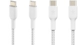 Belkin Boost Charge Usb-c To Usb-c Cable Braided 2m White