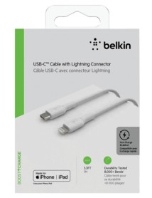 Belkin Boost Charge Lightning To Usb C Cable 1m White 